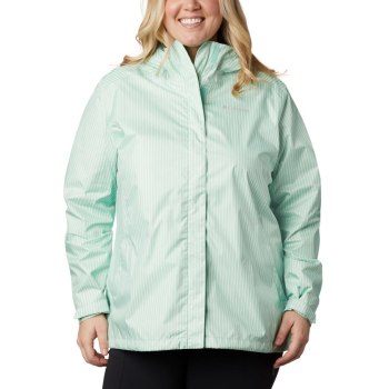 Columbia Ženske Jakne - Ridge Gates Plus Size Menta Prugice | SAPI-49738
